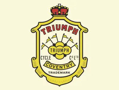 old triumph logo
