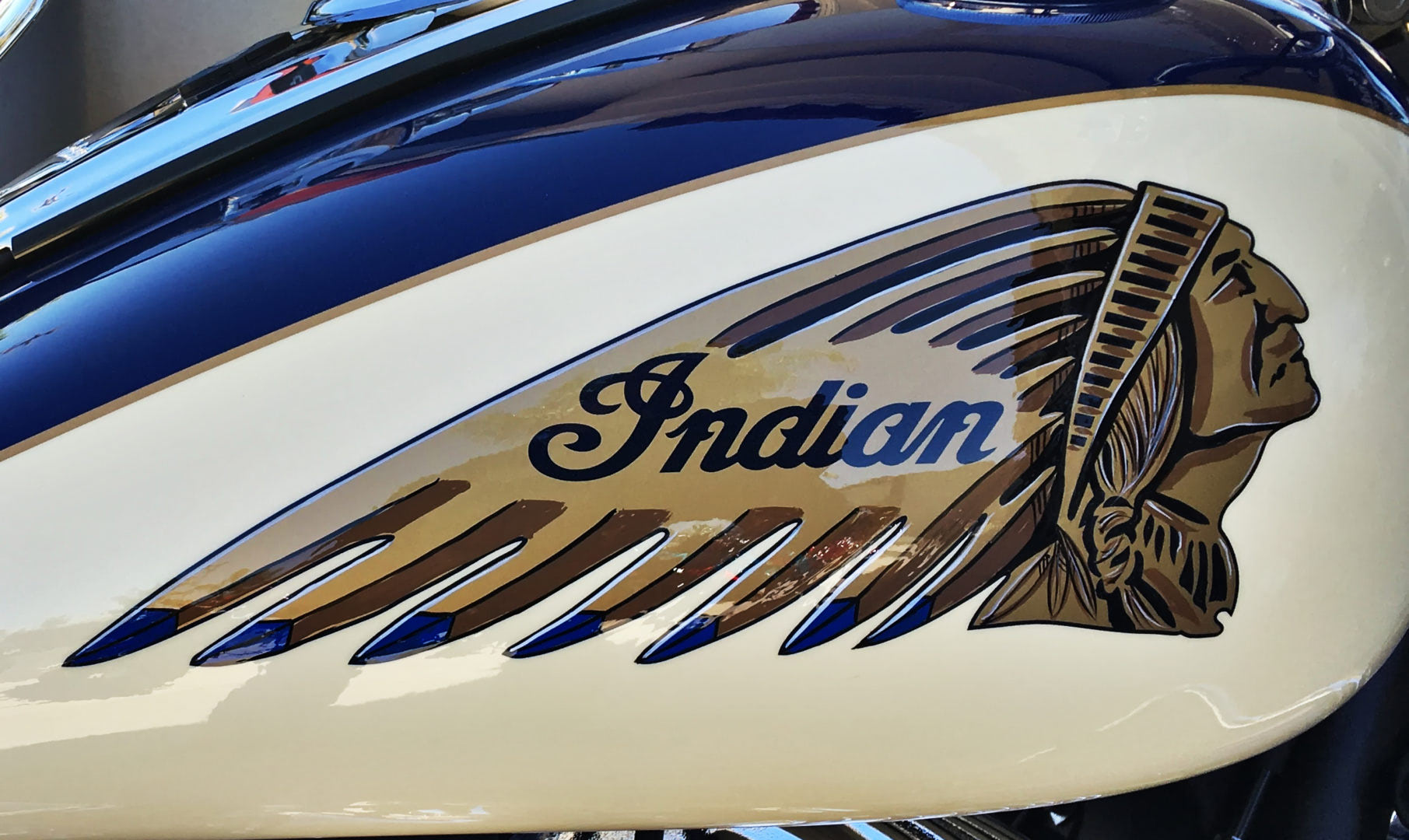 Indian logo motorcycle